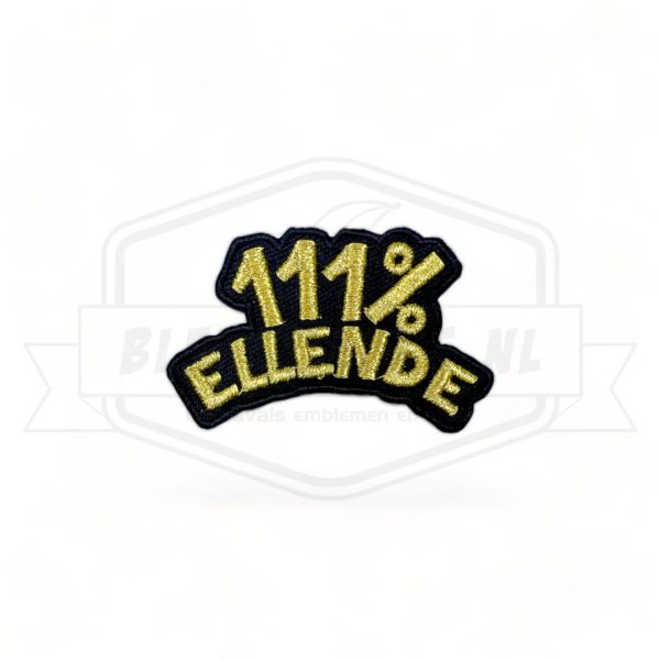 Embleem 111% Ellende