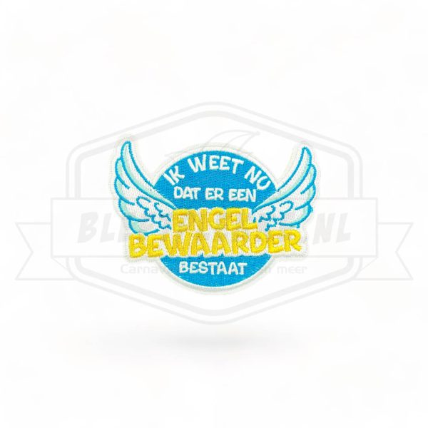 Embleem Engelbewaarder Blauw