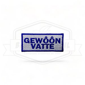 Embleem Gewoon Vatte