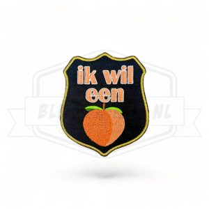 Embleem Ik Wil Een Perzik