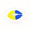 Embleem Kus Blauw / Geel