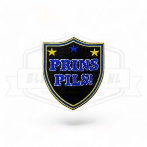 Embleem Prins Pils Blauw / Geel