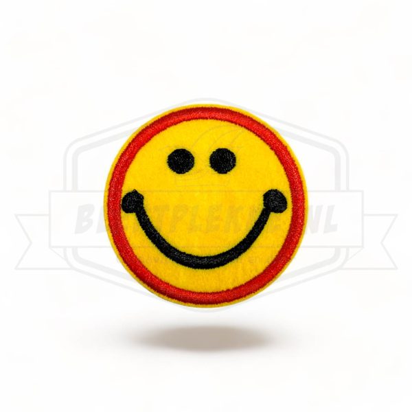 Embleem Smiley Rode Rand