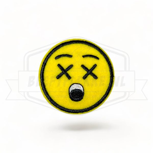 Embleem Smiley X-Ogen