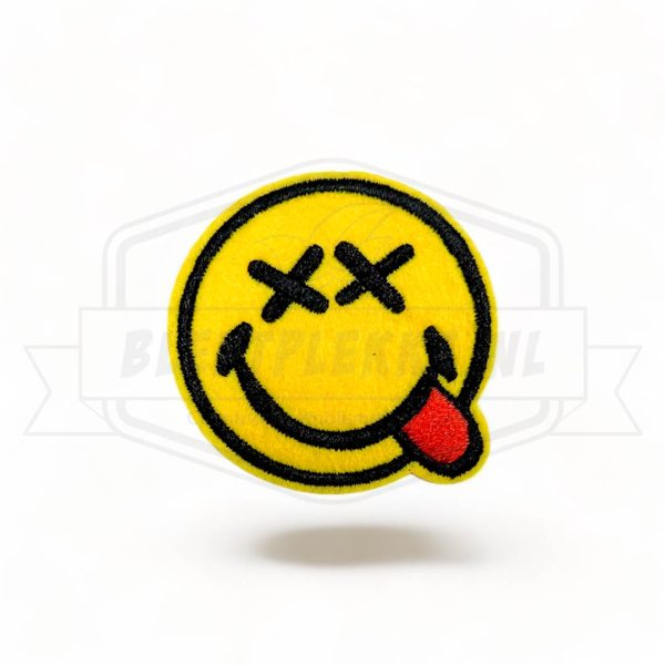 Embleem Smiley X-Ogen Tong