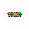 Embleem XOXO Groen / Oranje