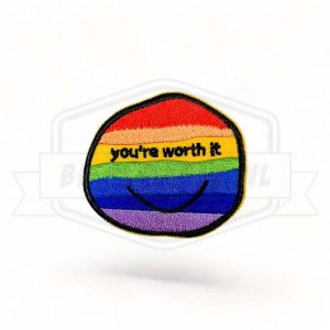 Embleem Youre Worth It Pride