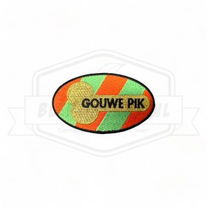 Embleem Gouwe Pik Groen / Oranje