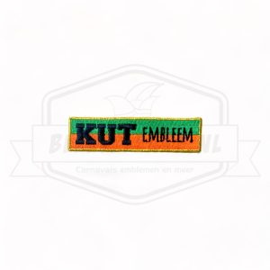 Embleem Kutembleem Groen / Oranje