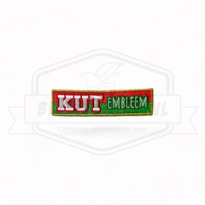 Embleem Kutembleem Rood / Groen