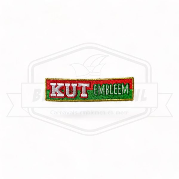 Embleem Kutembleem Rood / Groen