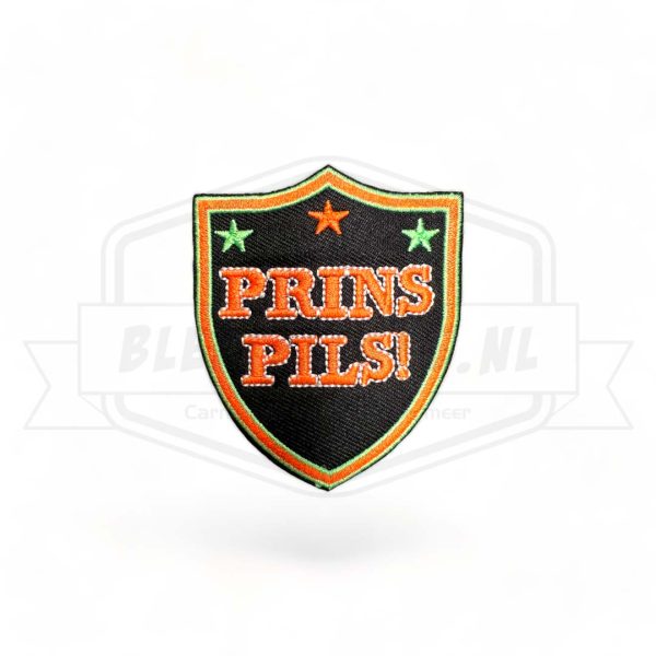 Embleem Prins Pils Groen / Oranje