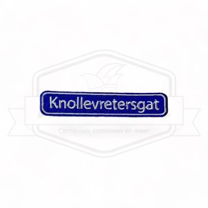 Embleem Straatbord Knollevretersgat