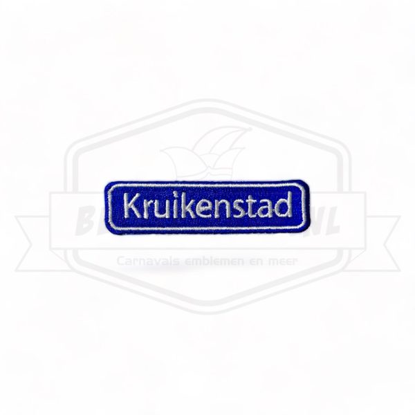 Embleem Straatbord Kruikenstad v2