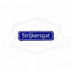 Embleem Straatbord Strijkersgat