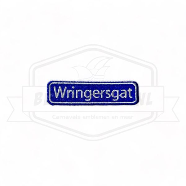 Embleem Straatbord Wringersgat