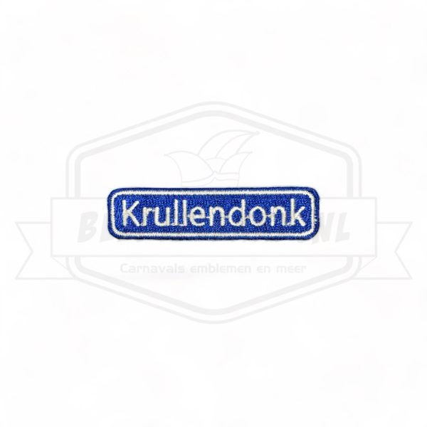 Embleem Straatbord Krullendonk