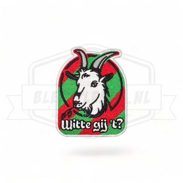 Embleem Witte Gij 'T Rood / Groen