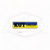 Embleem Kutembleem Blauw / Geel
