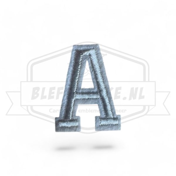 Letter A - Embleem Alphabet Wit