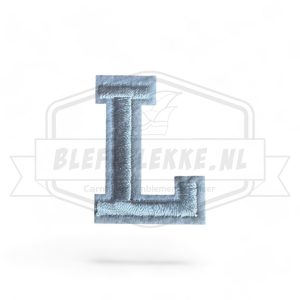 Letter L - Embleem Alphabet Wit