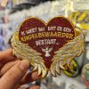 Embleem Engelbewaarder rood