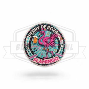 Embleem Ferry de roze Flamingo