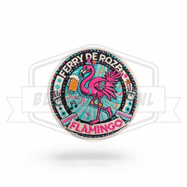 Embleem Ferry de roze Flamingo