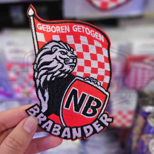 Embleem Geboren en Getogen Brabander leeuw