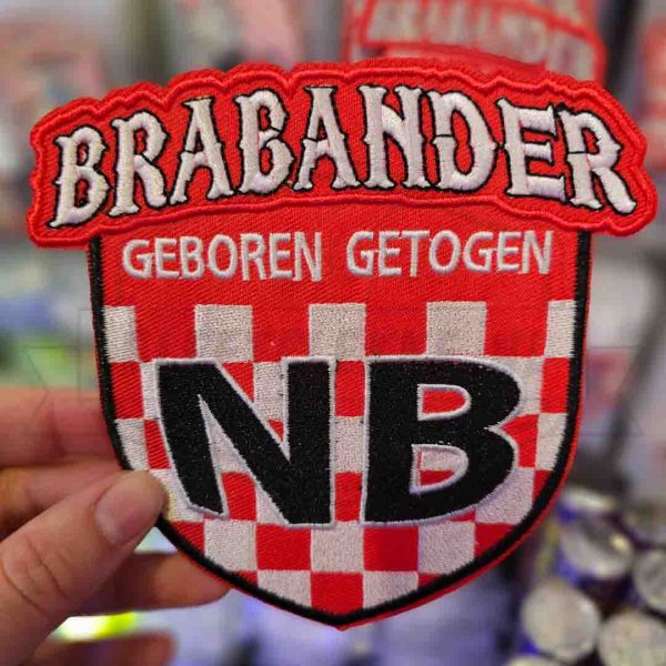 Embleem Geboren en getogen Brabander schild