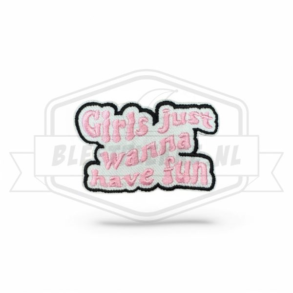 Embleem Girls just wanne have fun