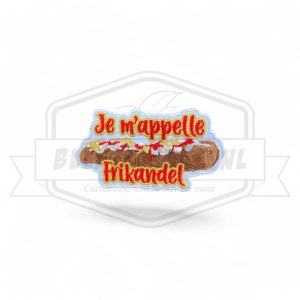 Embleem Je m'appelle Frikandel - Studio Asjemenou