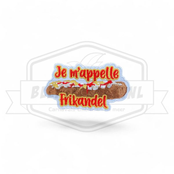 Embleem Je m'appelle Frikandel - Studio Asjemenou