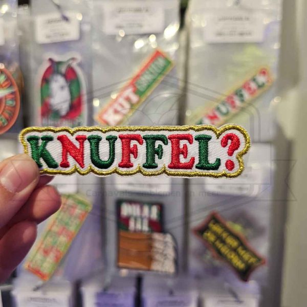 Embleem Knuffel Rood/Groen