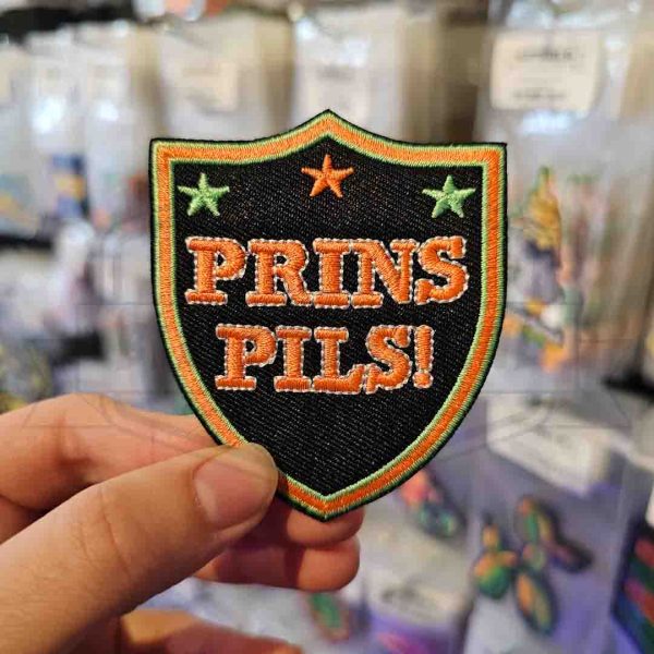 Embleem Prins Pils Groen/Oranje