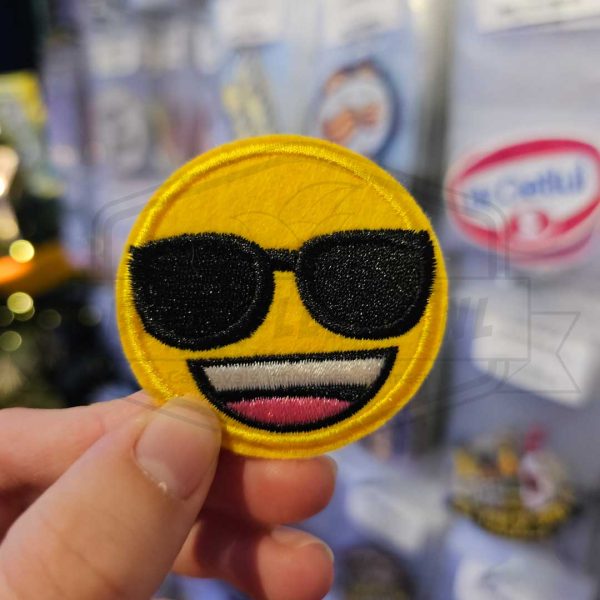 Embleem Smiley blije zonnebril