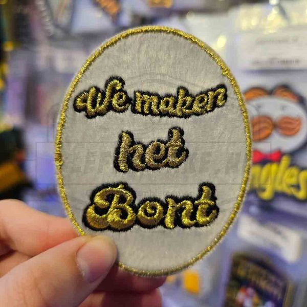 Embleem we maken het bont