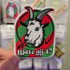Embleem witte gij 't? Rood/Groen