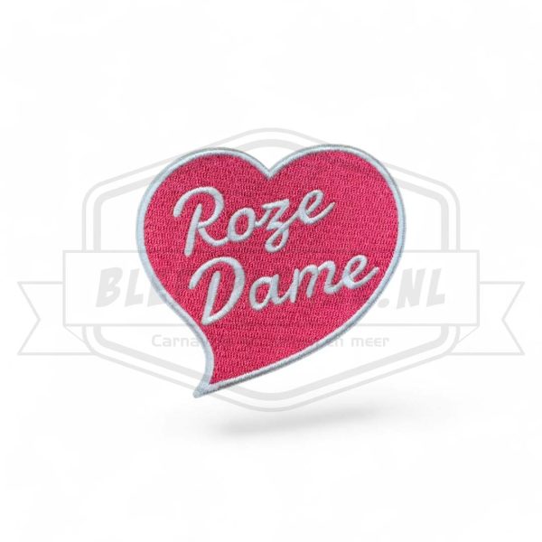 Embleem Roze Dame - Pink lady