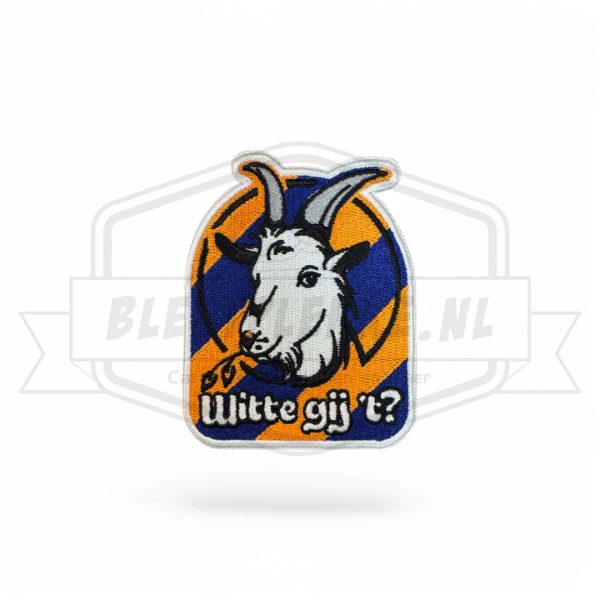 Embleem witte gij ut oranje blauw Lampegat