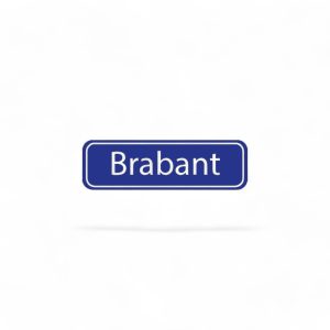 Embleem straatbord Brabant