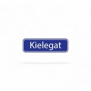 Embleem straatbord Kielegat