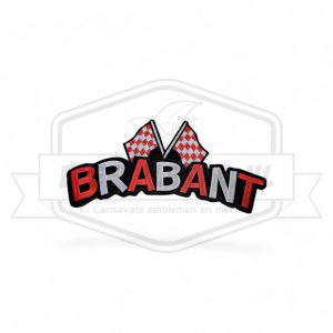 Rug embleem Brabant Carnaval Roeptoetgat