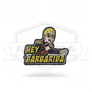 Embleem FrankSmeekens Hey Barbariba Carnavals Patch