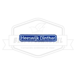 Embleem Straatbord Heeswijk Dinther Carnavals patch