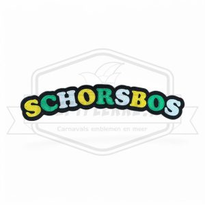 Rug Embleem Schorsbos Carnavals Patch