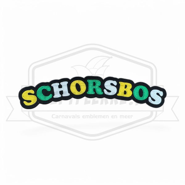 Rug Embleem Schorsbos Carnavals Patch