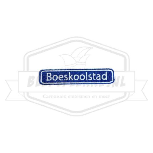 Embleem Boeskoolstad Oldenzaal Carnavals Patch