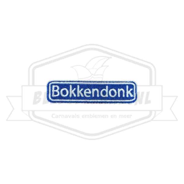 Embleem Bokkendonk Sint-Michelsgestel Carnavals Patch