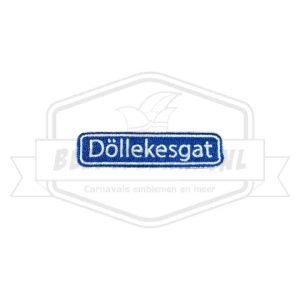 Embleem Dollekesgat Oisterwijk Carnavals Patch